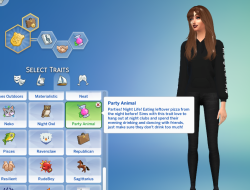 Party Animal Trait