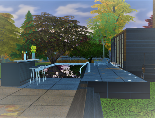 Flower house sims 4