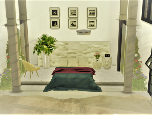 Flower house sims 4