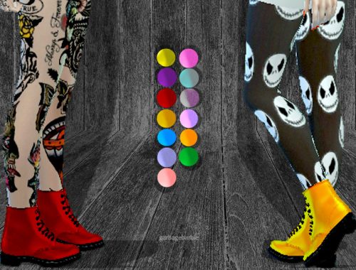 cyber boots - mesh needed