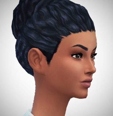 Mid Wave Knot hair