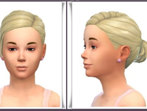 Fancy Small Ponytail Kids at Birksches Sims Blog