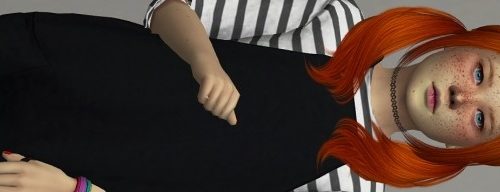 NIGHTCRAWLER HAIR 25 3T4 ALL AGES at REDHEADSIMS – Coupure Electrique