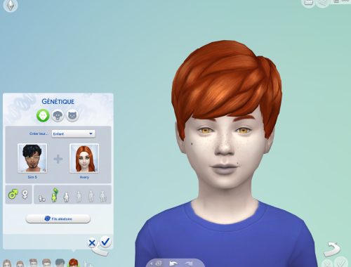 Freckles and Moles genetics