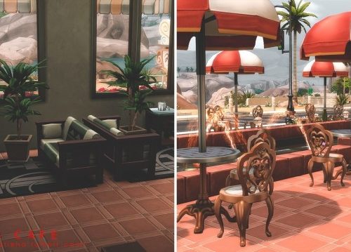 Oasis Cafe at Helga Tisha