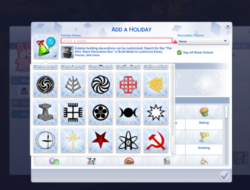 Religious Holiday Icon's