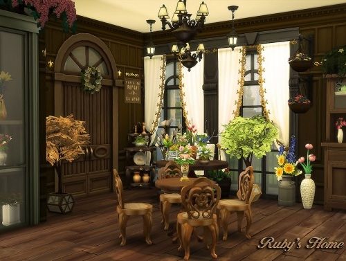 Parisian Flower Shop at Ruby’s Home Design