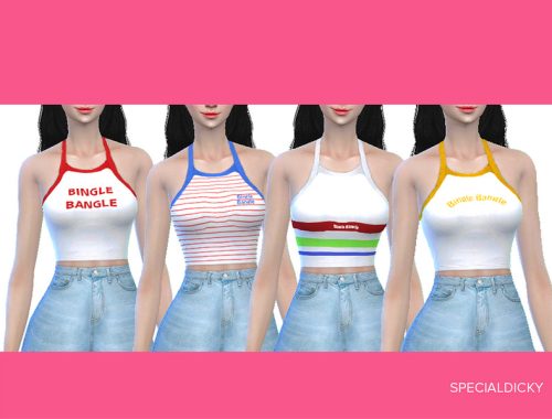 AOA Bingle Bange Crop Top - Laundry Day needed