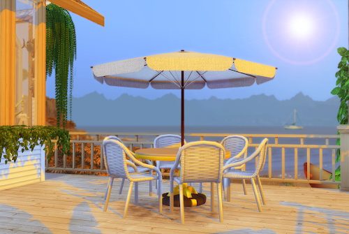 Summer Beach House at Lily Sims