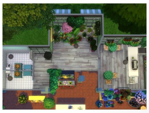 Flower Shop by Oldbox at All 4 Sims