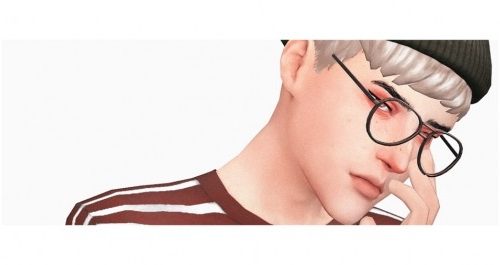 Retro glasses at Seven Sims
