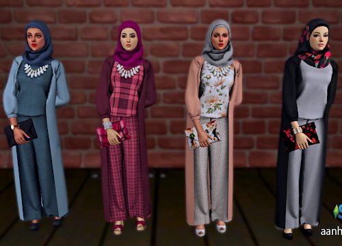 Hijab Model046 & Carissa SET with Pose