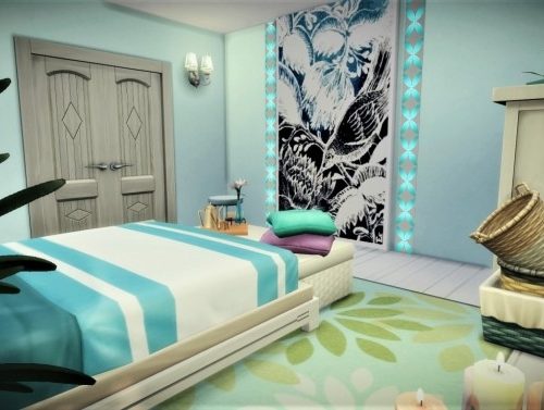 Little guest bedroom at Agathea-k