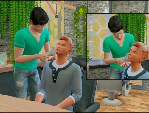 Barber shop posepack
