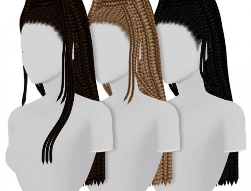 EVA HAIR 3 VERSION by Thiago Mitchell at REDHEADSIMS
