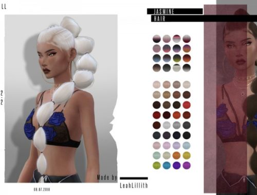 Jasmine Hair by LeahLillith