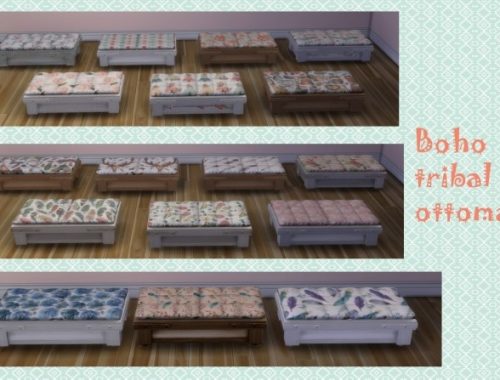 BOHO TRIBAL SET at Alelore Sims Blog