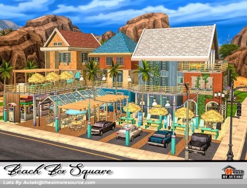 Beach Box Square by autaki