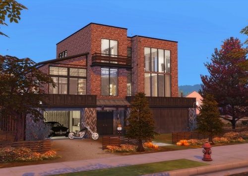 The Man Cave by RubyRed at Ruby’s Home Design