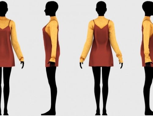 Asaki dress at Daisy Pixels