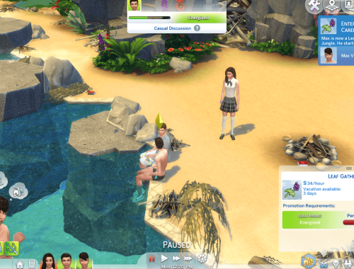 The Sims Castaway Stories Careers