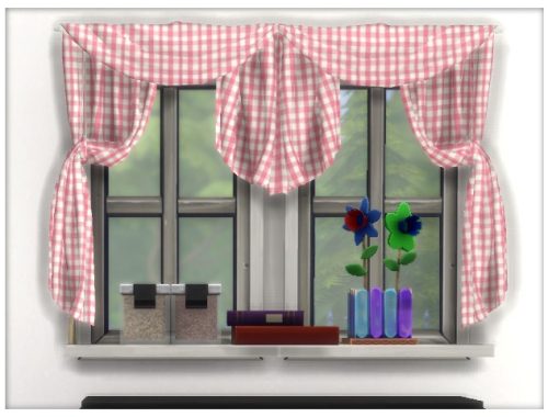 Short Curtains by Oldbox at All 4 Sims