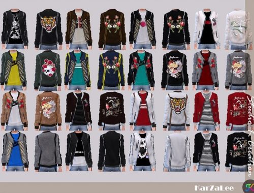 Giruto 54 EMB Jacket child version at Studio K-Creation