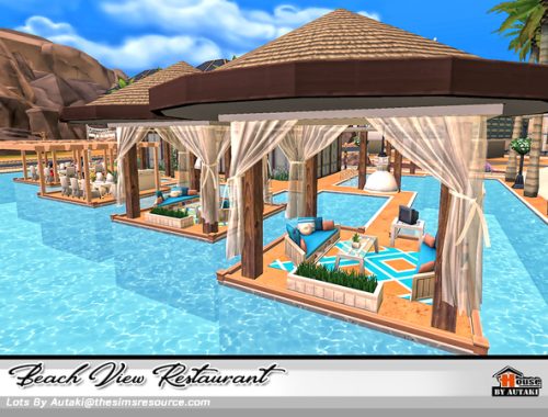 Beach View Restaurant by autaki