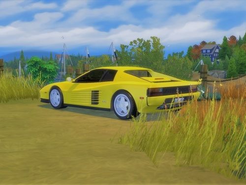 Ferrari Testarossa at LorySims
