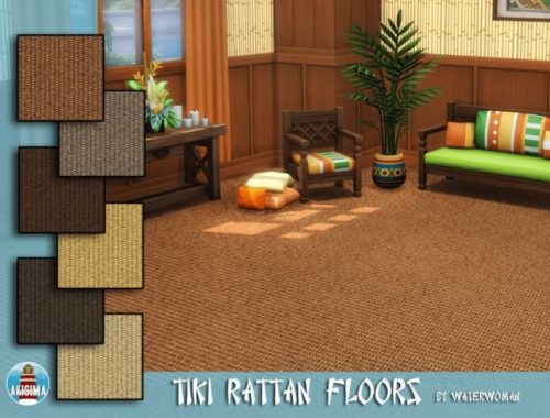 Tiki Themed Build Set by Waterwoman at Akisima