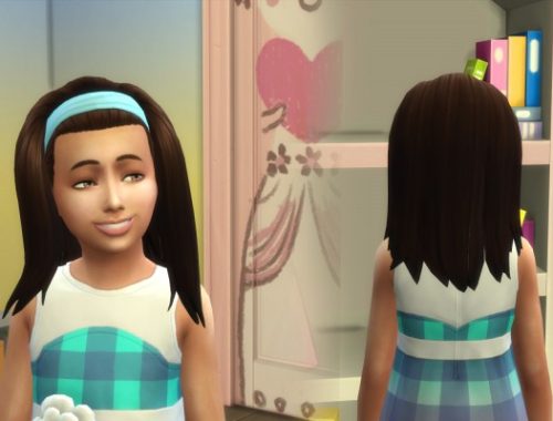 Frances Hair retextured for girls