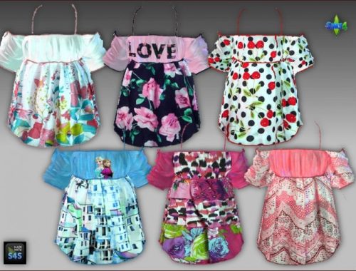 Summer dresses and headbands for toddler girls