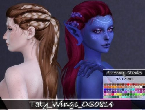 WINGS OS0814 Hair Retextured at Taty – Eámanë Palantír