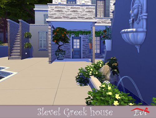 3 Level Greek house