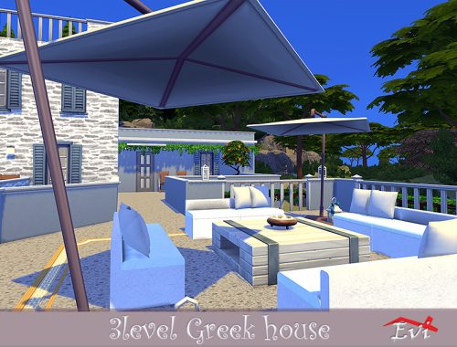 3 Level Greek house