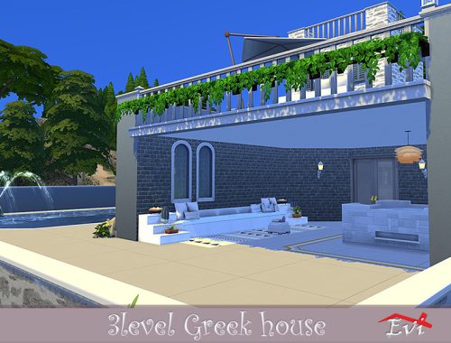 3 Level Greek house