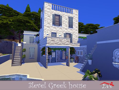 3 Level Greek house