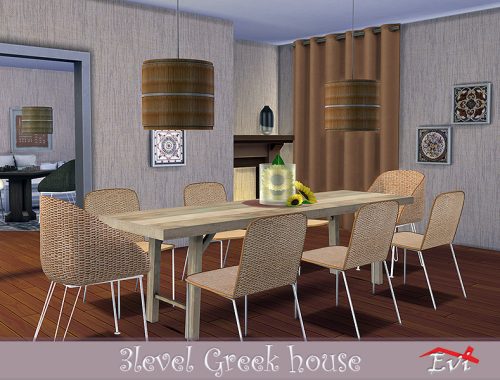 3 Level Greek house