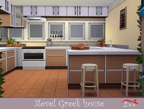 3 Level Greek house