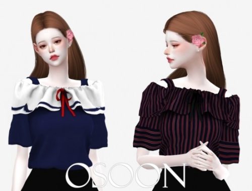 Rose Blouse at Osoon