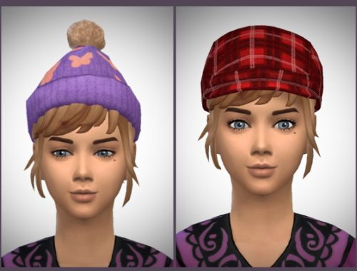 High Bun Bow & No Bow hair at Birksches Sims Blog