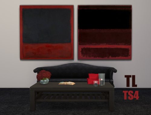 Mark Rothko-Red Black-GET TO WORK NEEDED