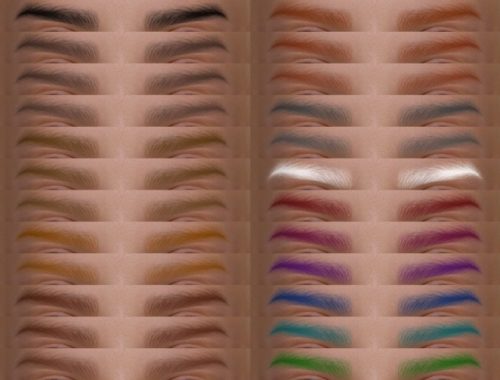 32 Mari HQ eyebrows at Alf-si