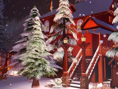 Winter Cottage at Wiz Creations