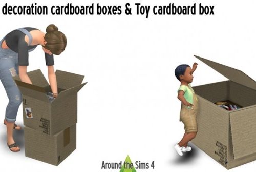 Moving in/Moving out set by Sandy at Around the Sims 4