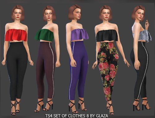 SET OF CLOTHES 8 at All by Glaza