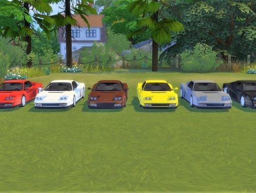 Ferrari Testarossa at LorySims