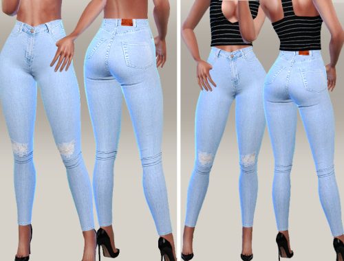 Denim Skinny Jeans 059
