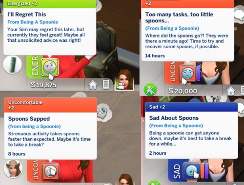 Spoonie / Chronic Illness Custom Trait