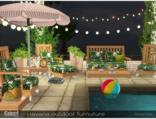 Havana outdoor furniture by Severinka